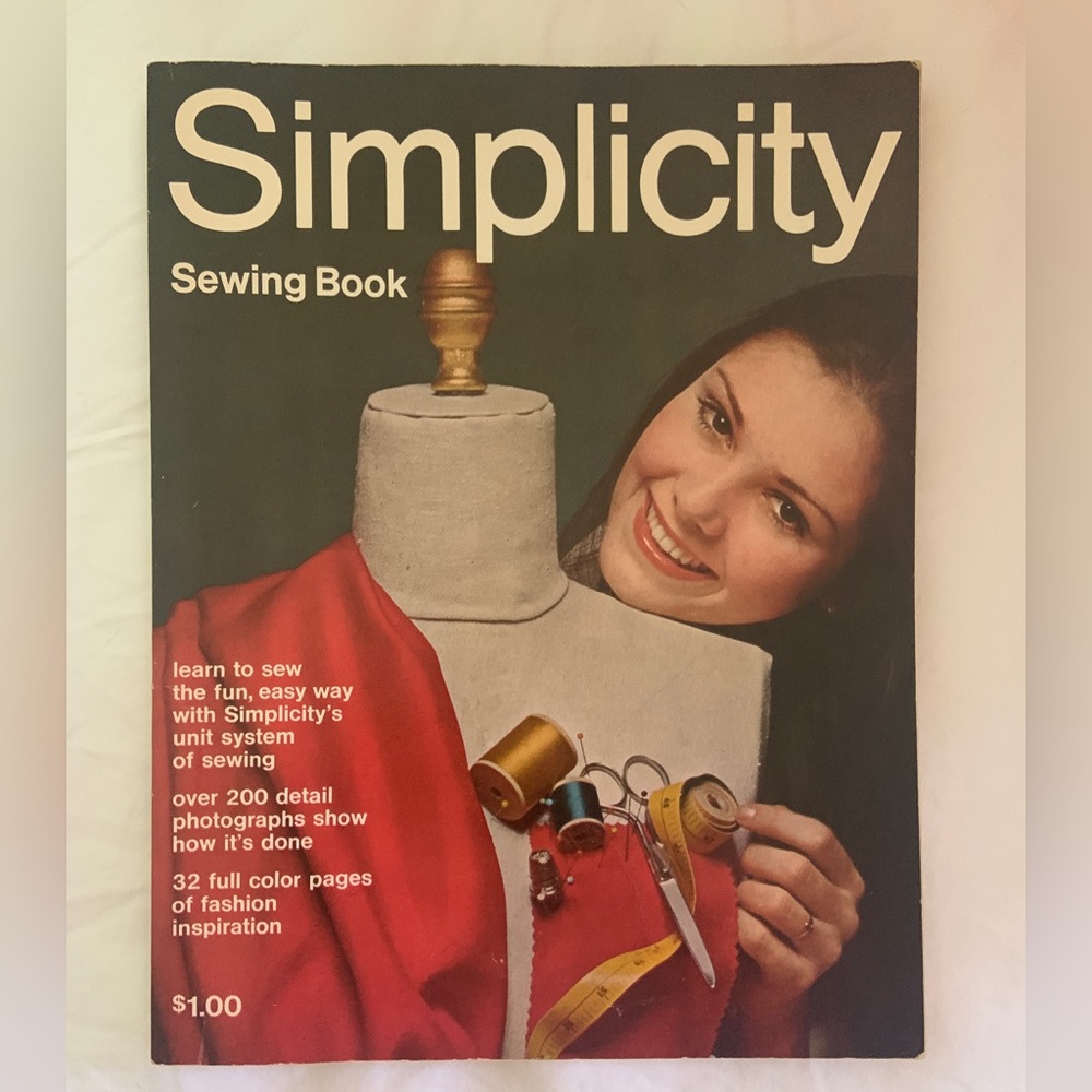 Vintage sewing book